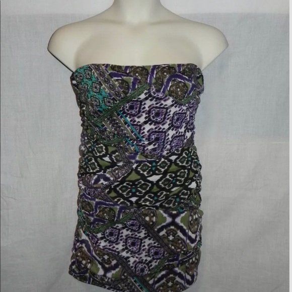 Snap Dresses & Skirts - Womens Strapless dress